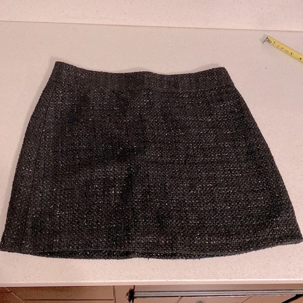 Black/Silver sparkle skirt